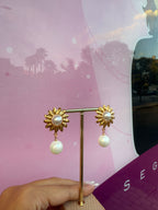 ORECCHINI SOLE PERLA ✨