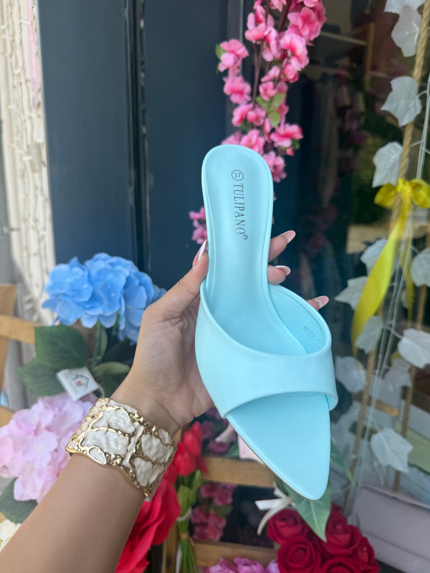 MULES AZZURRE ✨