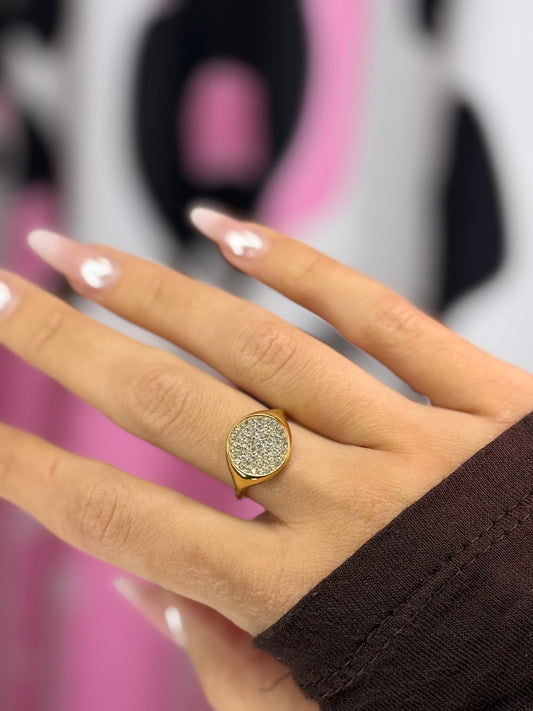 ANELLO ROTONDO PAVÈ ✨