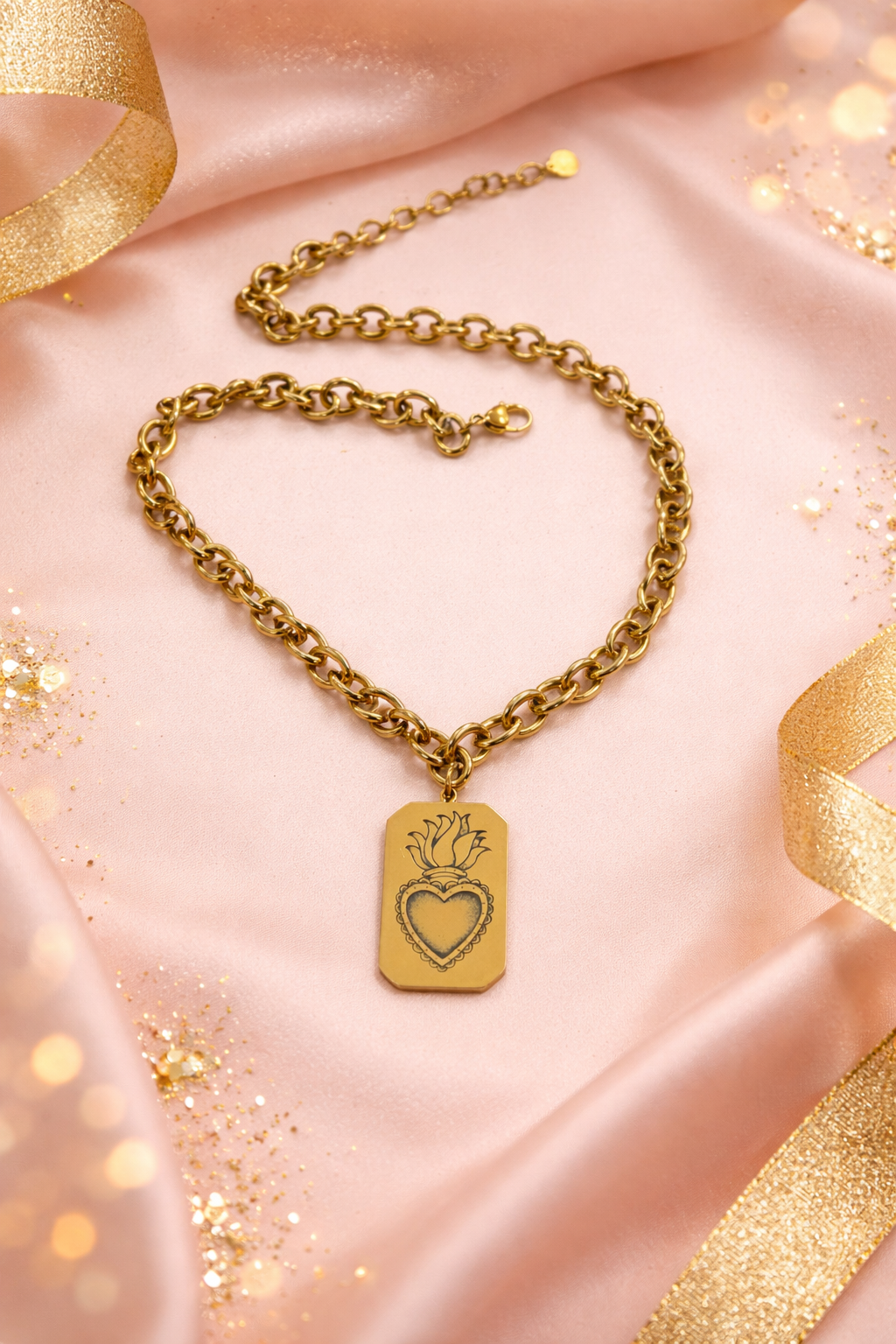 COLLANA PROTEGGIMI FIMMINA & AMURI ✨