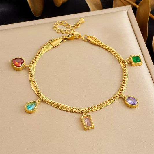 BRACCIALE DOPPIA CATENINA ✨