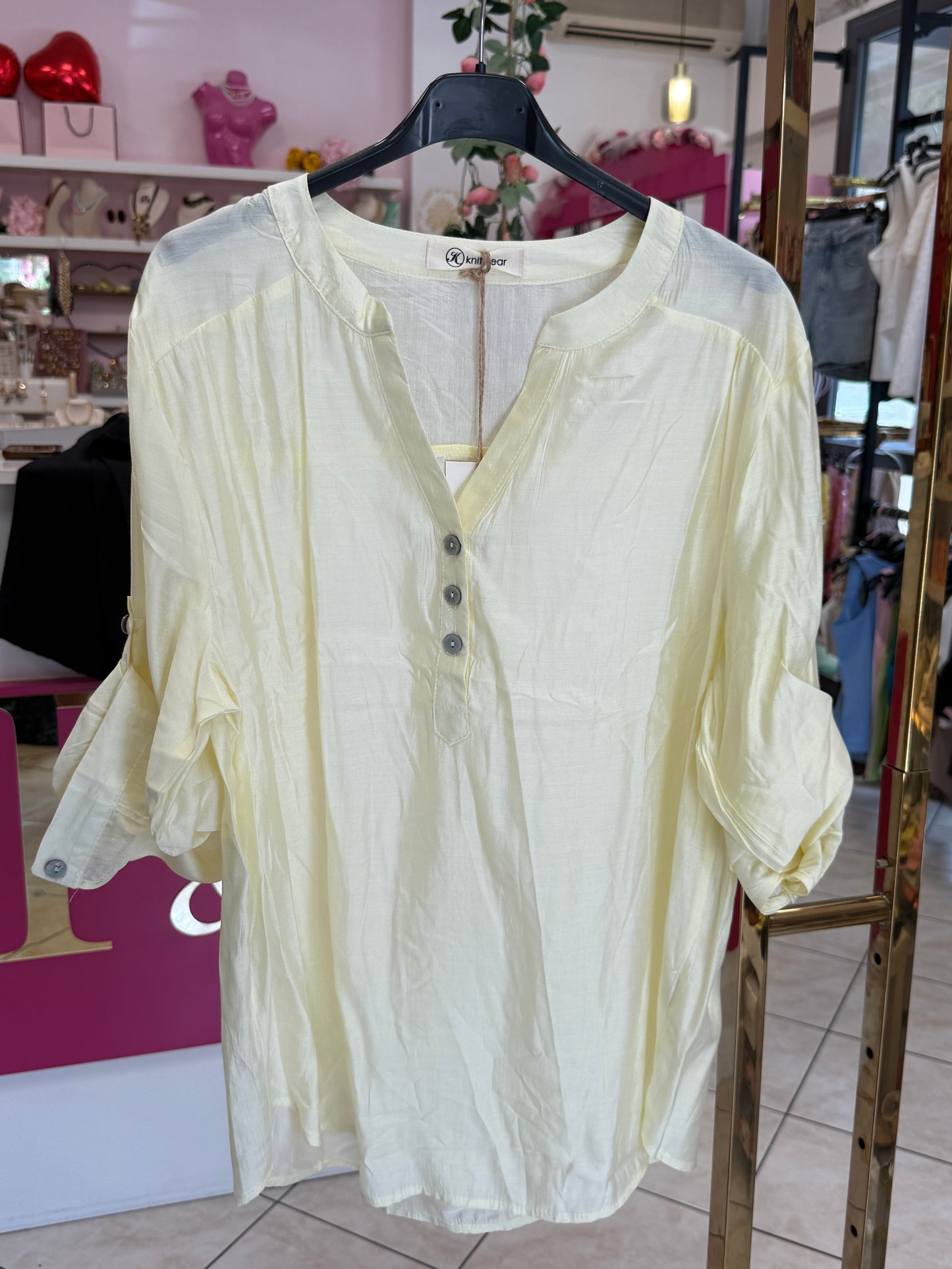 CAMICIA IN LINO 💛