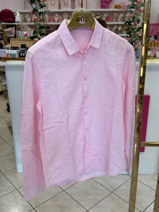 CAMICIA UNISEX ROSA 🩷