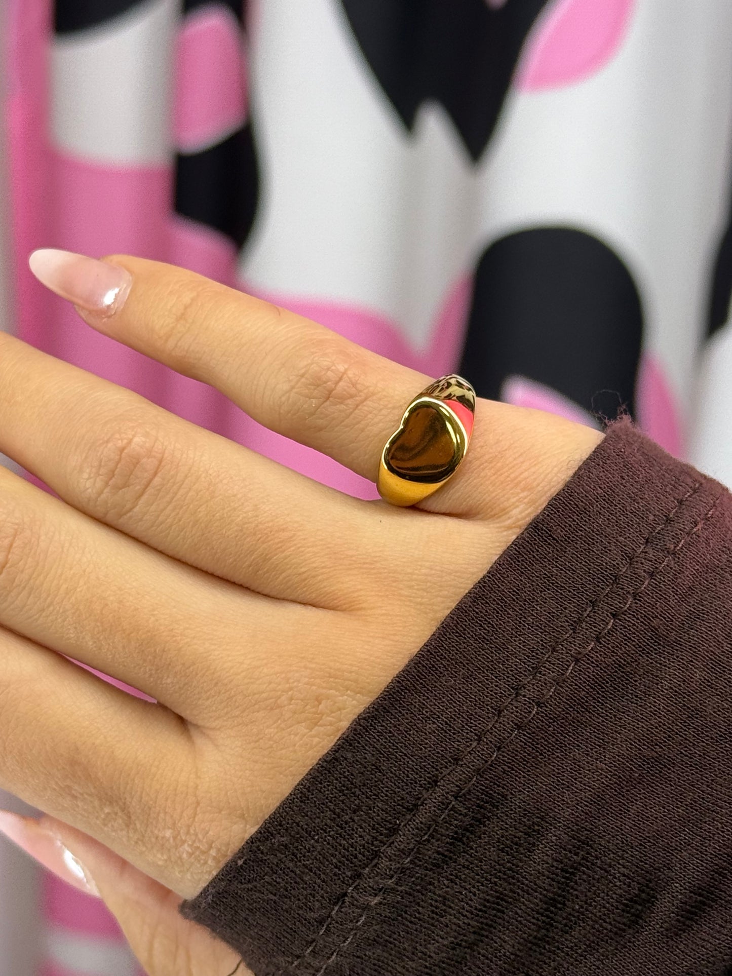 ANELLO CUORE MIGNOLO ✨