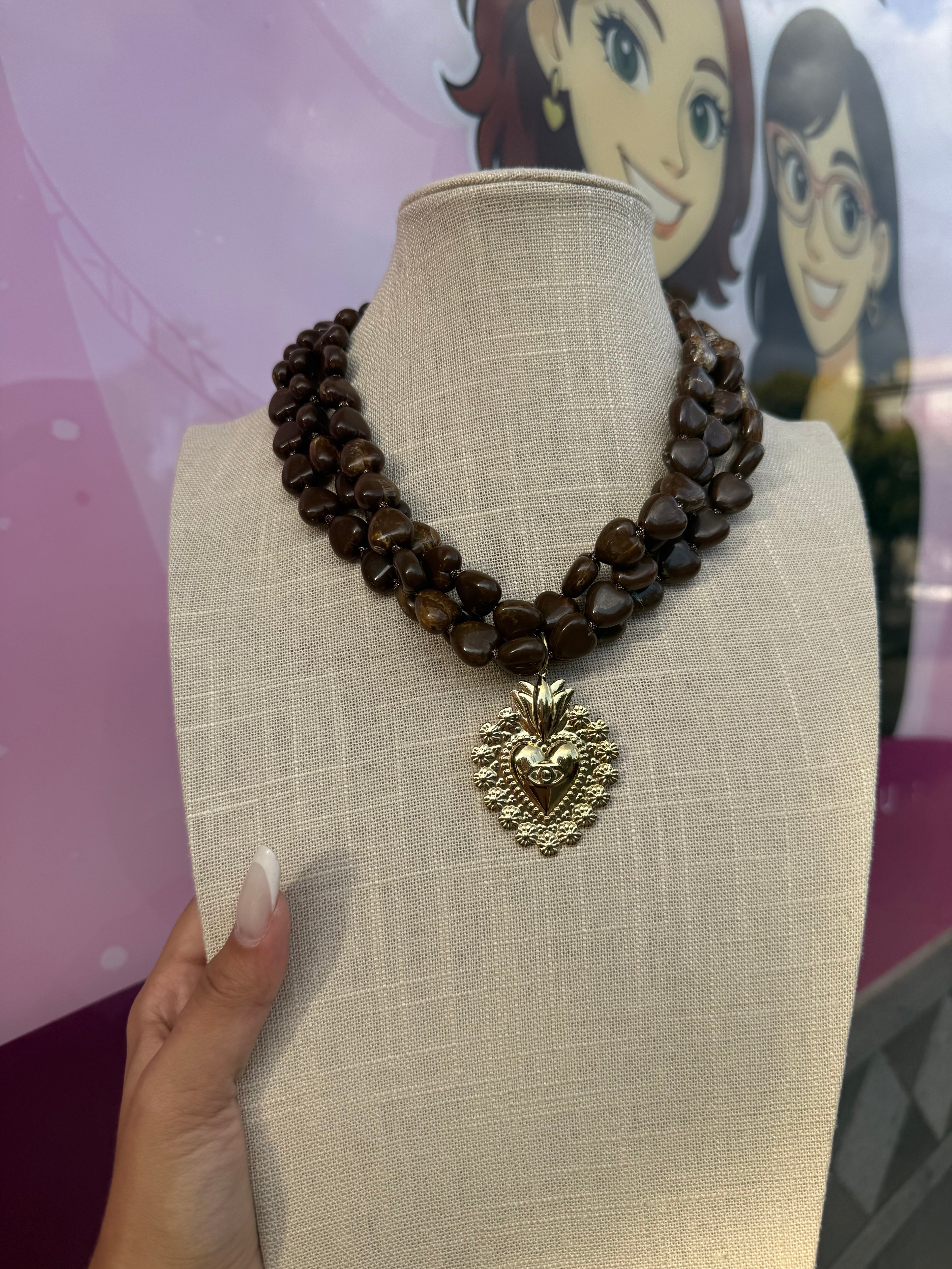 COLLANA CUORE SACRO ✨