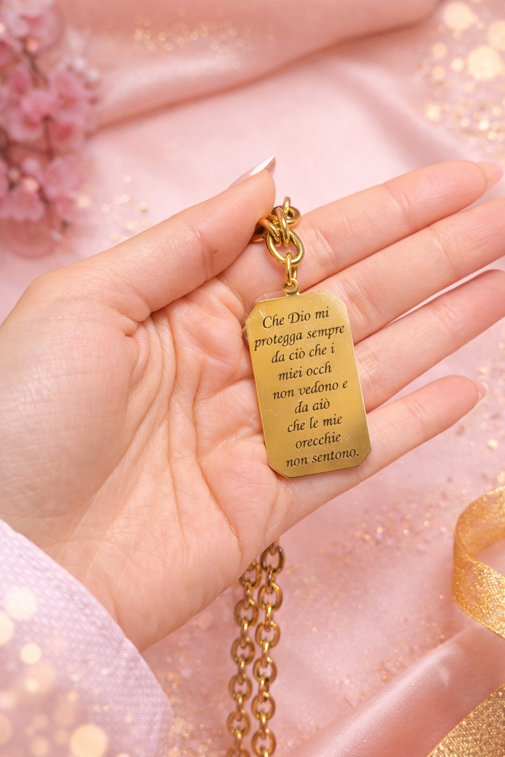 COLLANA PROTEGGIMI FIMMINA & AMURI ✨