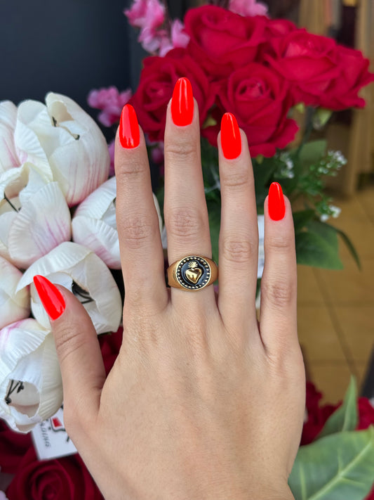 ANELLO CUORE SACRO
