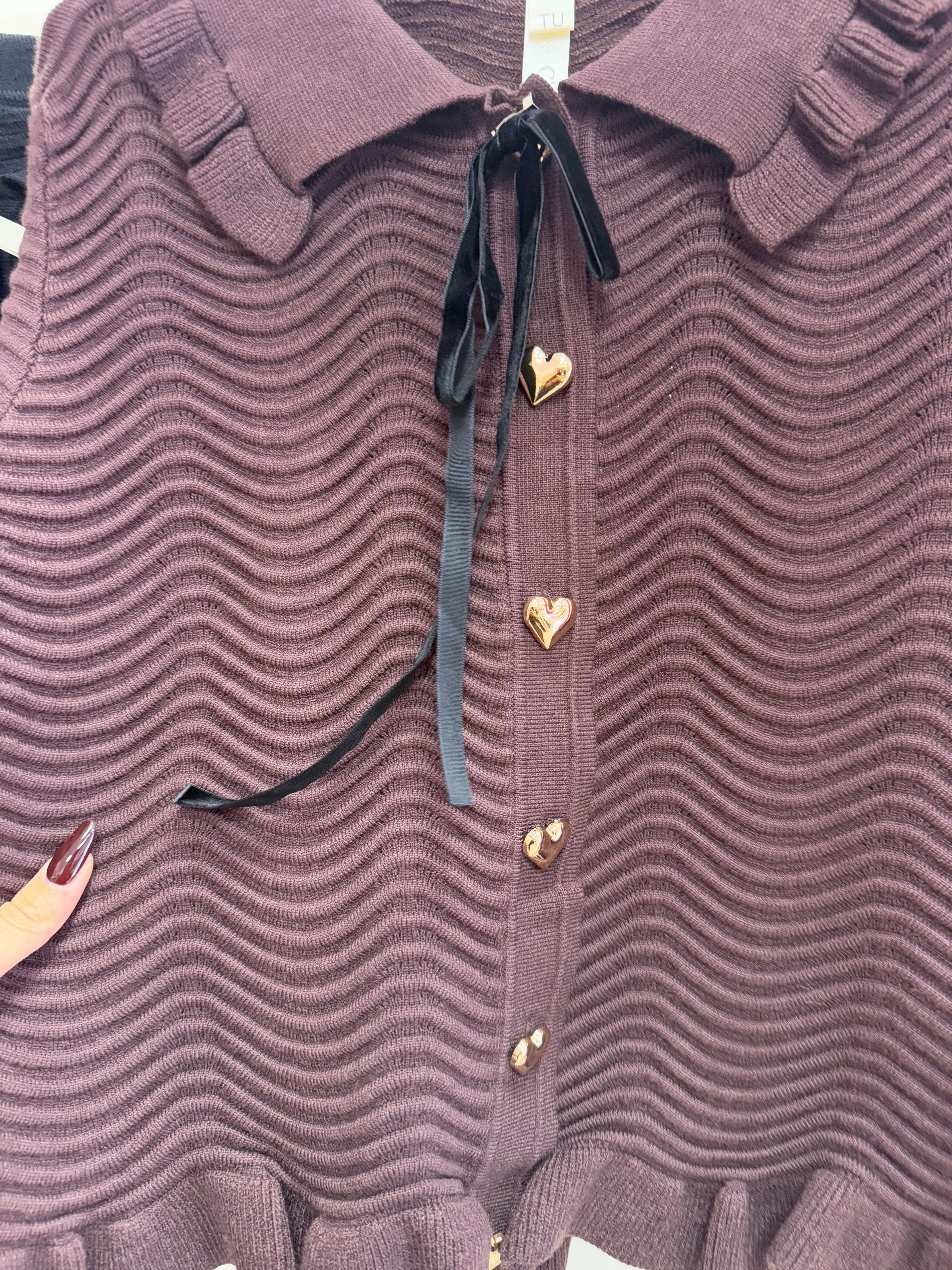 MAGLIONCINO CUORE FIOCCO