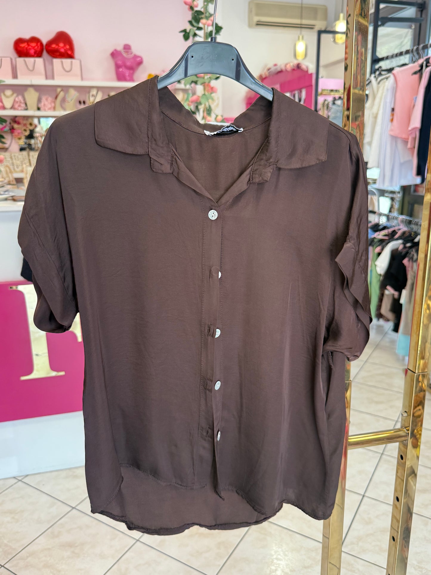 CAMICIA RASO 🤎