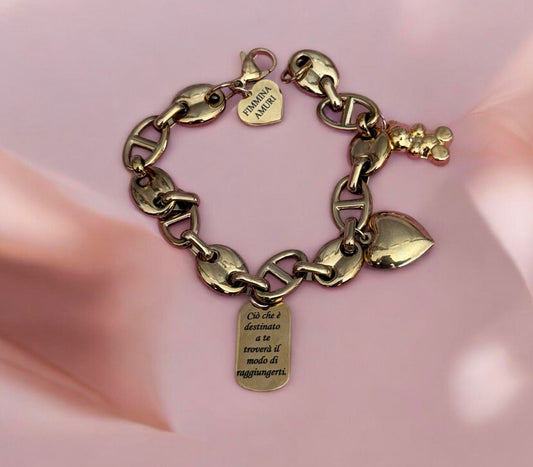 BRACCIALE FIMMINA & AMURI ✨